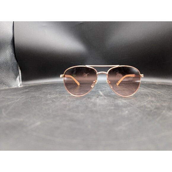 Tommy Hilfiger LINDSAY WM 0L275 Womens Rose Gold Pink Aviator Sunglasses - Picture 1 of 8
